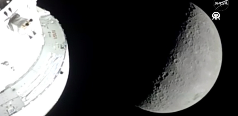 Ay’a insanlı yolculukta en uzak mesafe rekoru kırıldı