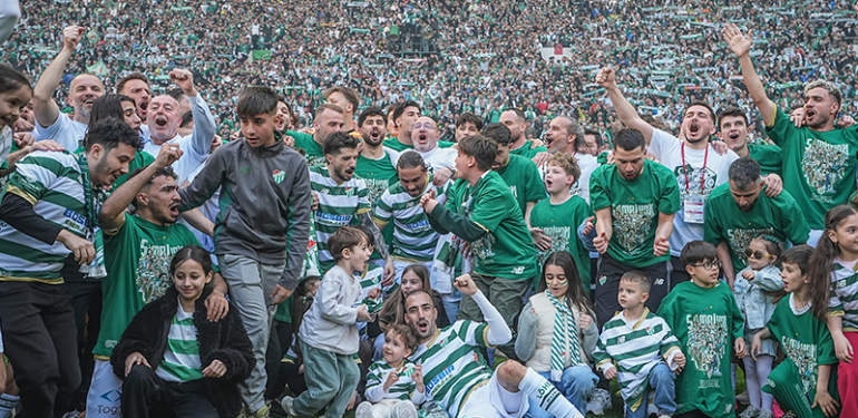 Bursaspor tarih yazdı, yaşamadığı şampiyonluk kalmadı