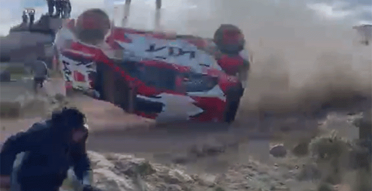 Güney Amerika Rallisi’nde korkunç kaza! 1 ölü, 3 yaralı