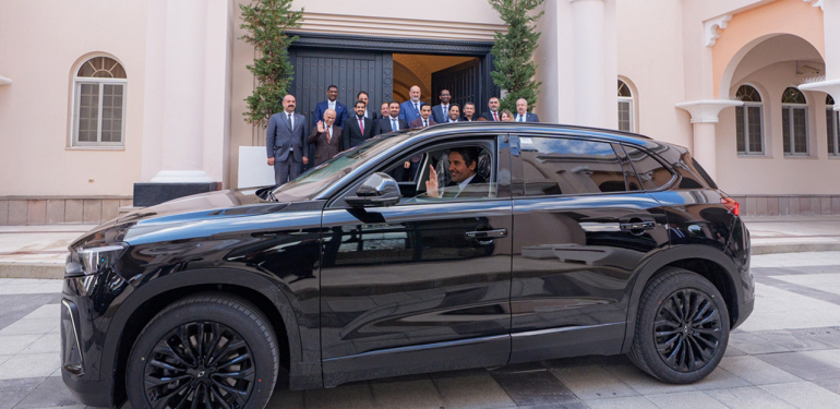 Katar’ın Ankara Büyükelçiliği 6 Togg satın aldı