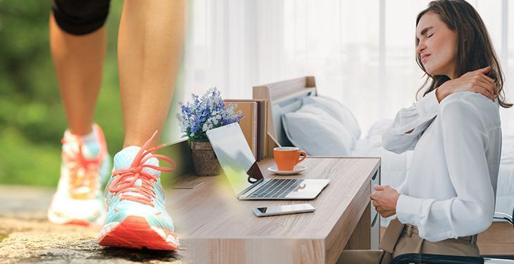 Masa başı çalışanlarının kâbusu! Atılan 7 bin adım omurga ağrılarını azaltır mı?