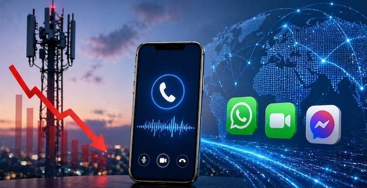 Mobilde sesli konuşma geriledi: Sesli konuşmalar internet kayıyor