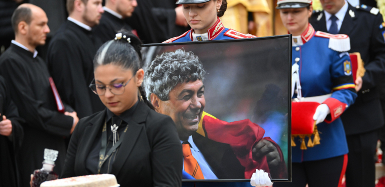 Romanya’da Mircea Lucescu için cenaze töreni düzenlendi