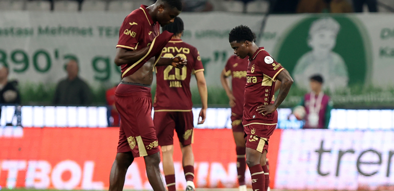 Trabzonspor, Konya’da mağlup oldu ve fırsat tepti
