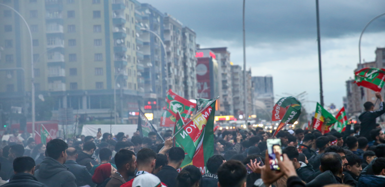 Amed Sportif Faaliyetler’in Süper Lig’e çıkışı kutlanıyor