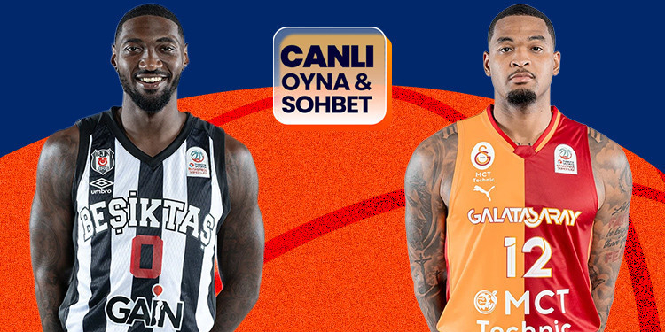 Beşiktaş, play-off çeyrek final serisinde Galatasaray’ı konuk edecek! Dev maçın heyecanı canlı sohbet ile Misli’de