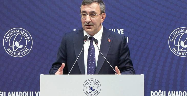 Cumhurbaşkanı Yardımcısı Yılmaz: Türkiye Cumhuriyeti’ni çatışmalardan, ateşten uzak tutuyoruz